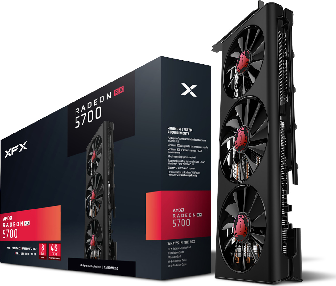 XFX Radeon RX 5700 8GB Triple Dissipation (RX-57XL83LD8) - Skroutz.gr