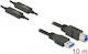 DeLock USB 3.1 Cable USB-B male - USB-A male Μαύρο 10m 85380