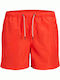 Jack & Jones Men's Swimwear Shorts Fiery Red