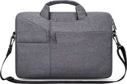 Tech-Protect Pocketbag Tasche Schulter / Handheld für Laptop 14" Dark Grey
