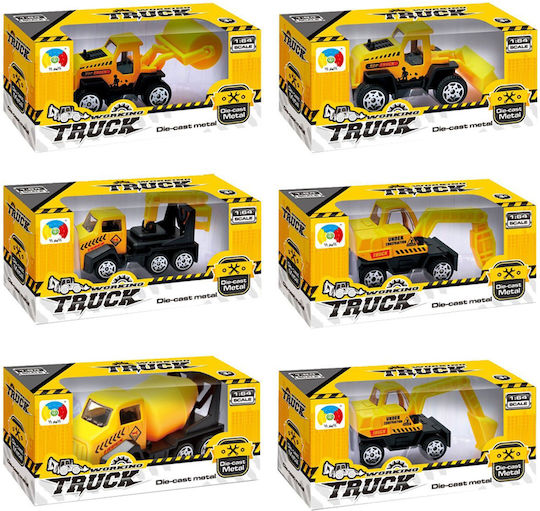 ToyMarkt Δομικό Όχημα Φορτηγό (Διάφορα Σχέδια) 1τμχ