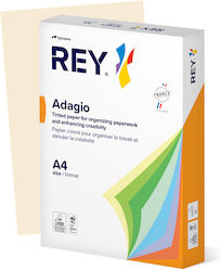 Rey Adagio Hârtie de imprimare A4 160gr 250 foi Ivory