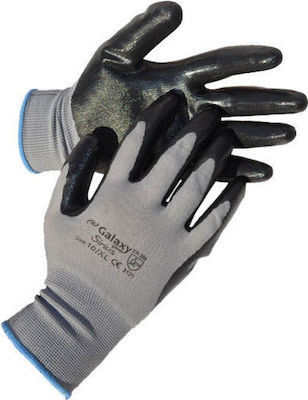 Galaxy Sirius Waterproof Safety Glofe Nitrile Gray