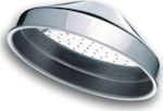 Viospiral Inox Round Showerhead Silver Ø8.5cm Rebel