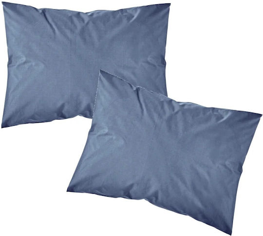 Borea Solid Kissenbezug-Set 15 Blue 50x70cm.