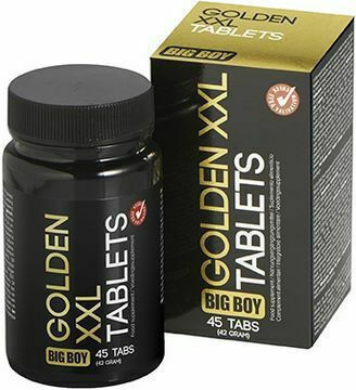 Cobeco Pharma Big Boy Golden XXL Tablets Συμπλήρωμα για Λίμπιντο & Ενίσχυση της Τεστοστερόνης 45 ταμπλέτες