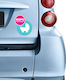 Baby on Board Sign with Sticker No 41 Pink