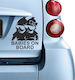 Знак Baby on Board Черен