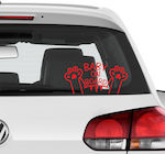 Boy / Girl Baby on Board Car Sign Κόκκινο Sticker No 111