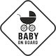 Baby on Board with Sticker