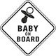 Baby on Board with Sticker