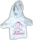 Dorosimo Baby on Board Sign T-shirt with Suction Cup Baby White