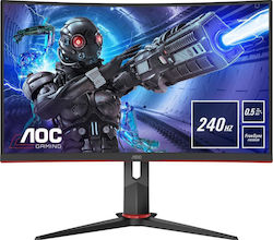 AOC C27G2ZE 27" FHD 1920x1080 VA Curved Gaming Monitor 240Hz with 0.5ms GTG Response Time