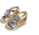 Babywalker Babywalker Silver Leather Christening Shoes for Girls