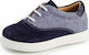 Gorgino Blue Baptism Fabric Sneakers