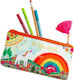 Natural Life Pencil Case with 1 Compartment Multicolored