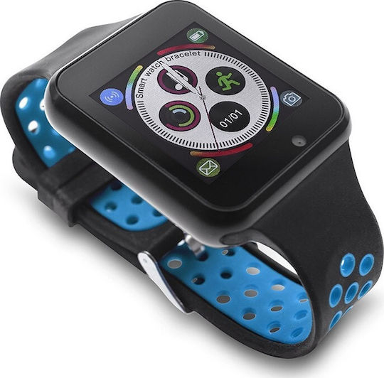 C5 Smartwatch with SIM (Blue)