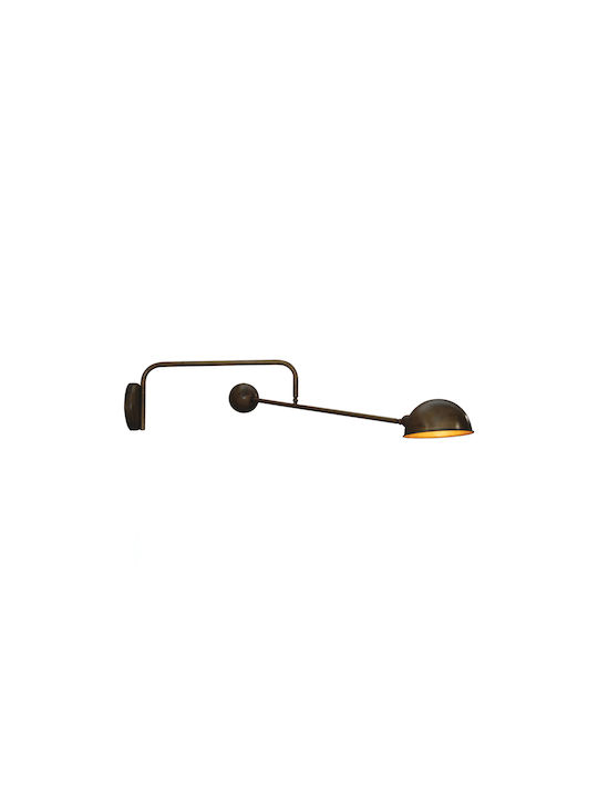 Home Lighting Vintage Lumină de Perete cu Soclu E14 Cupru 50x50x4cm
