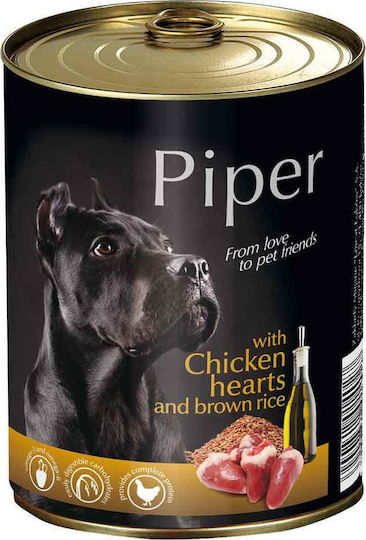 Dolina Noteci Piper Wet Food Dogs in Cans with Rice and Chicken 800gr
