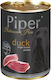 Dolina Noteci Piper Platinum Pure Υγρή Τροφή Σκύλων σε Κονσέρβα Διαίτης με Πάπια 400gr