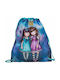 Santoro Friends Walk Together 2020 Kinder Rucksack Beuteltasche Blau 30cmx3.5cmx35cmcm