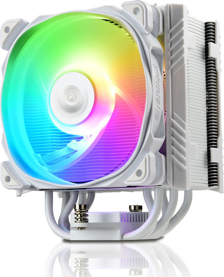 Enermax ETS-T50A-W-ARGB CPU Cooling Fan with ARGB for AM4/AM5/1200/115x Socket White