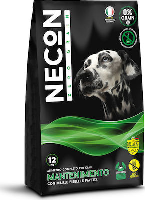 Necon Zero Grain Mantenimento 12kg Hrană Uscată fără Cereale pentru Câini Adulți cu Carne de porc