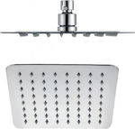 Moon Inox Square Showerhead Silver 30x30cm 45109