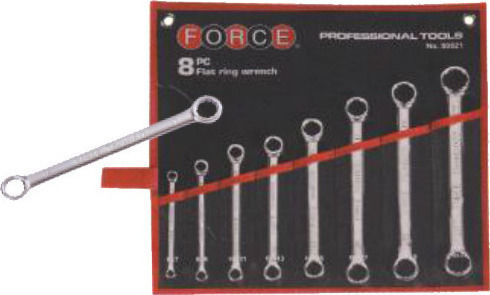 Force Σετ 8 Διπλά Κλειδιά Πολύγωνα Ίσια
