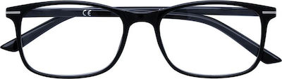 Zippo Men's Reading Glasses +2.00 in Black color 31Z-B24-BLK200