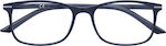 Zippo Men's Reading Glasses +3.50 in Navy Blue color 31Z-B24-BLU350