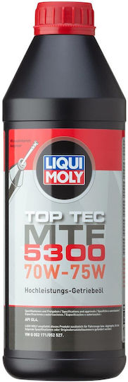 Liqui Moly Top Tec MTF 5300 Βαλβολίνη Αυτοκινήτου για Χειροκίνητο Κιβώτιο Ταχυτήτων 70W-75W 1lt