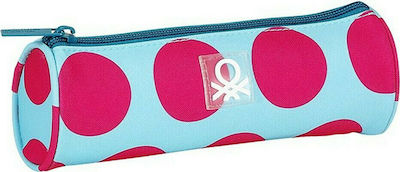 Benetton Fabric Pencil Case Safta with 1 Compartment Multicolour