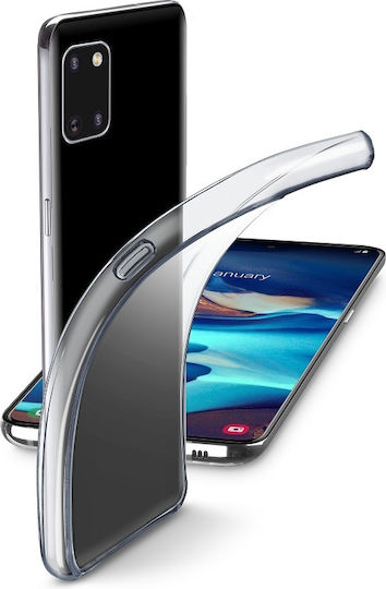Cellular Line Fine Back Cover Silicon Transparent (Galaxy S10 Lite)