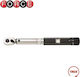 Force Torque Wrench 1/4" 3-15 Nm 19.5cm