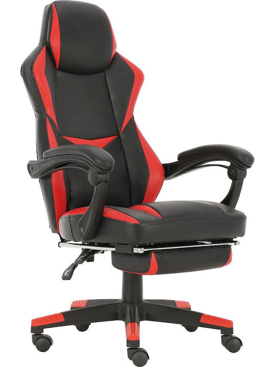 ArteLibre Rein Gaming Stuhl mit Fußstütze Rot