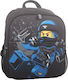 Lego Ninjago Jay Schulranzen Rucksack Kindergarten in Schwarz Farbe