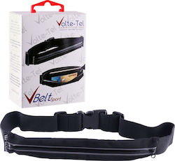 Volte-Tel Sport Runner Belt Luminus Telefonul care rulează centura până la 6" Negru
