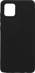 iNOS Silicone Back Cover Black (Galaxy Note 10 Lite)