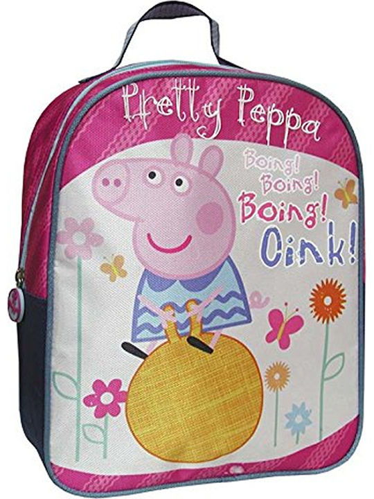 CyP Brands Peppa Pig Pretty School Bag Backpack Kindergarten Pink
