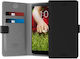 Puro UniWallet Buchhülle bis 4" Schwarz UNIWALL...