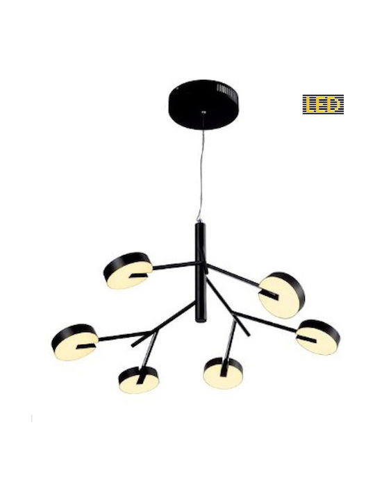 Elmark Senso Pendant Light LED with Warm White Light Black