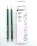 Faber-Castell Pencil HB Green 12pcs S1