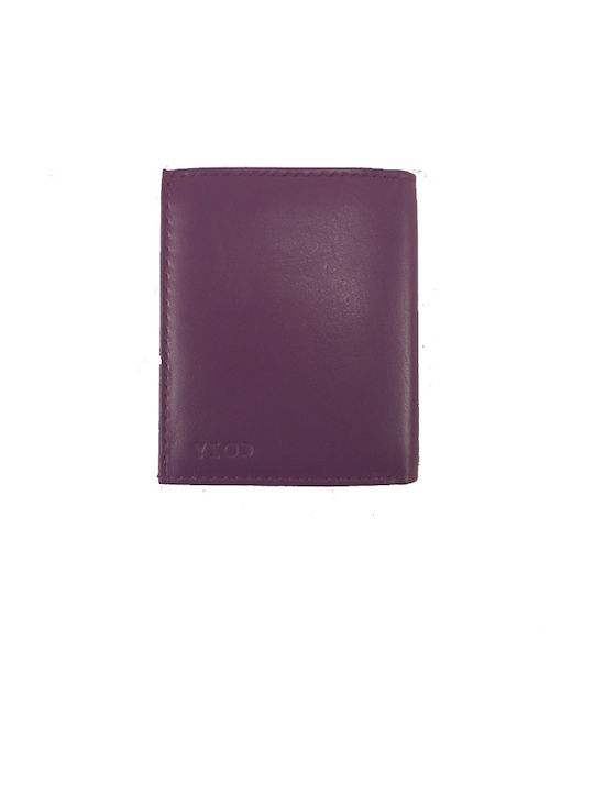 Cozy 1044B Men's Leather Wallet Purple