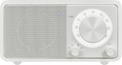 Sangean WR-7 Radio de masă Reîncărcabil cu Bluetooth Alb