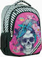 No Fear Skully Schulranzen Rucksack Junior High-High School in Rosa Farbe