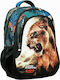 No Fear Desert Lion Schulranzen Rucksack Junior High-High School Bunt L30 x B28 x H48cm