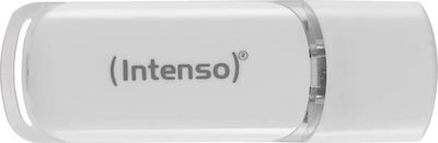 Intenso Flash Line 32GB USB 3.1 Stick cu conexiune USB-C Alb