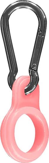 Chilly's Carabiner Γάντζος για Θερμός από Αλουμίνιο Ροζ