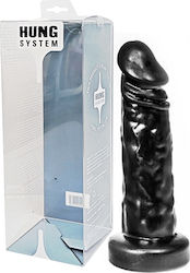 Hung System Jimmy Dildo realist Negru 27cm